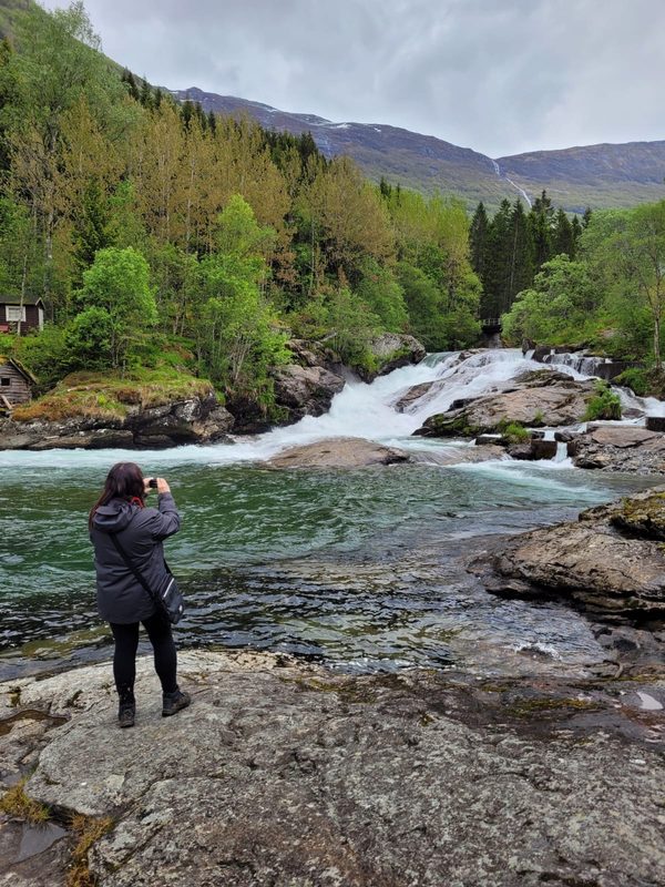 Behind the scenes: filming on location