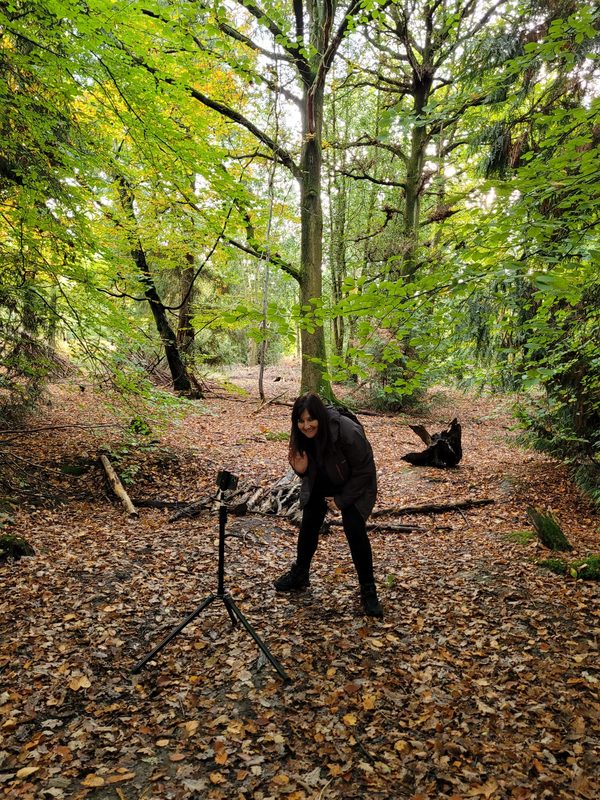 Behind the scenes: filming on location