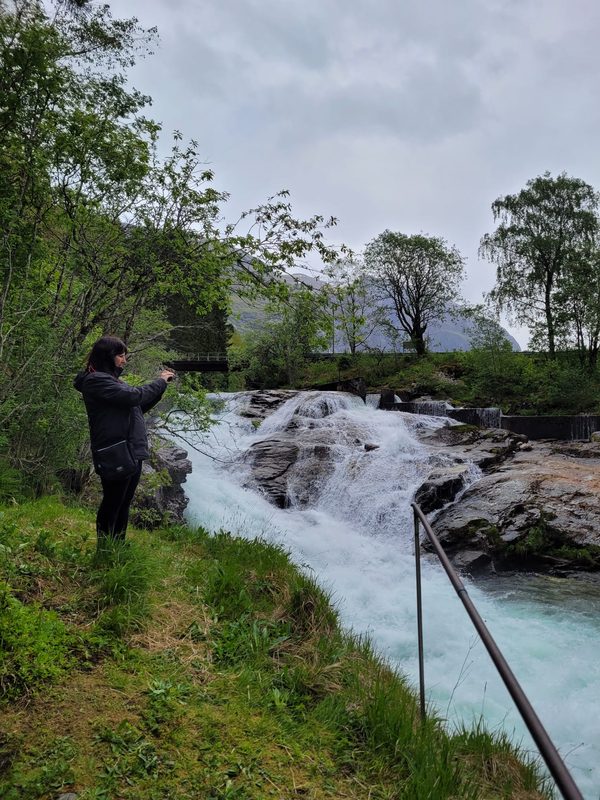 Behind the scenes: filming on location